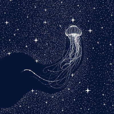 Cosmic Jellyfish Dream by Alirıza ÇAKIR
