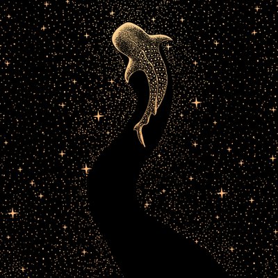 Cosmic Whale Shark by Alirıza ÇAKIR