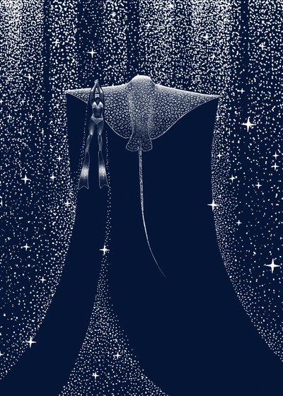 Starlit Ray Companion by Alirıza ÇAKIR