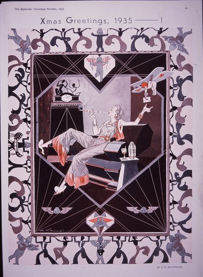 Art Deco Interior by Alistair K. MacDonald