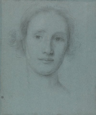 Head of a Young Woman by Allan Ramsay