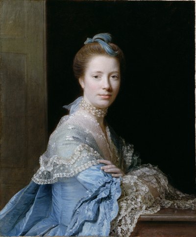 Portrait of Jean Abercromby, Mrs Morison of Haddo by Allan Ramsay