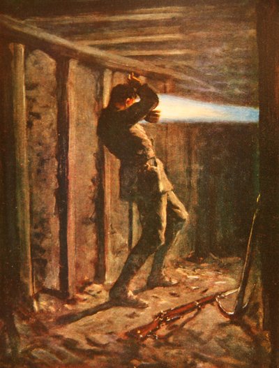 A Tongue of Blue Flame Shooting Out from the Enemy