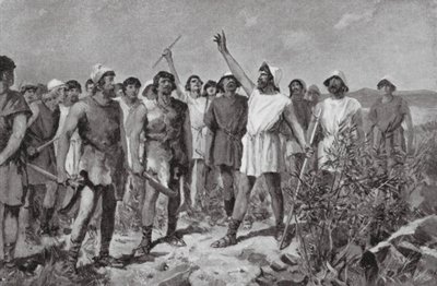 The Revolt of Helots in Sparta, BC 464 by Allan Stewart