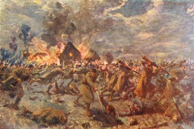 WW1: Bayonet Charge of the London Scottish at Messines, Hallowe