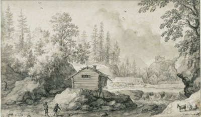 Nordic Landscape by Allart van Everdingen