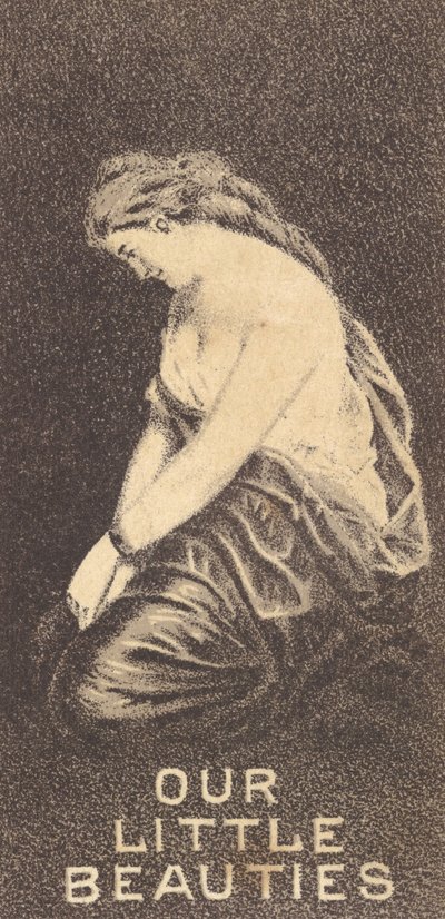 From the Actresses series N57 promoting Our Little Beauties Cigarettes for Allen & Ginter by Allen and Ginter
