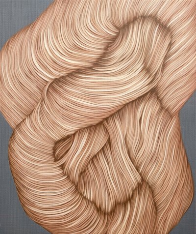 Flowing Abstract Strands by Alma