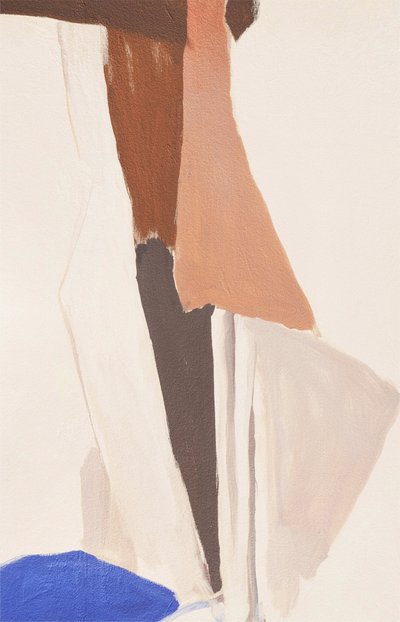 Muted Abstract Forms by Alma