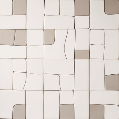 Organic Abstract Grid by Alma