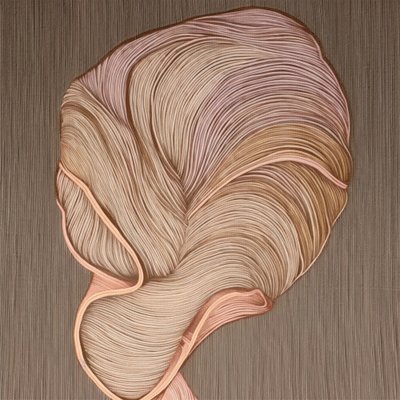 Organic Curves Beige Pink by Alma