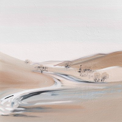 Peaceful Valley Path by Alma