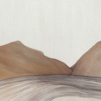 Serene Mountain Waters by Alma