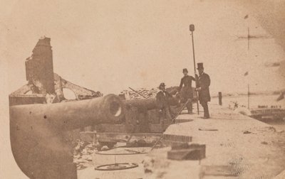 The Evacuation of Fort Sumter, April 1861 by Alma A. Pelot.