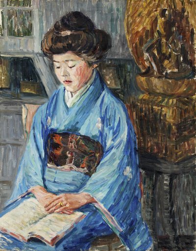 Japanese Woman by Alma Del Banco