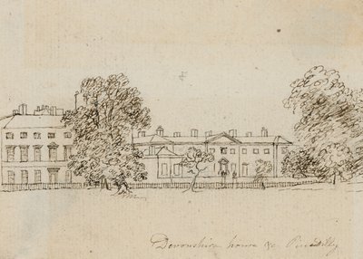 Devonshire House, Piccadilly, London by Alois Schonn