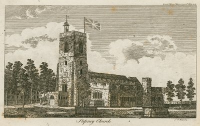 Stepney Church, London by Alois Schonn