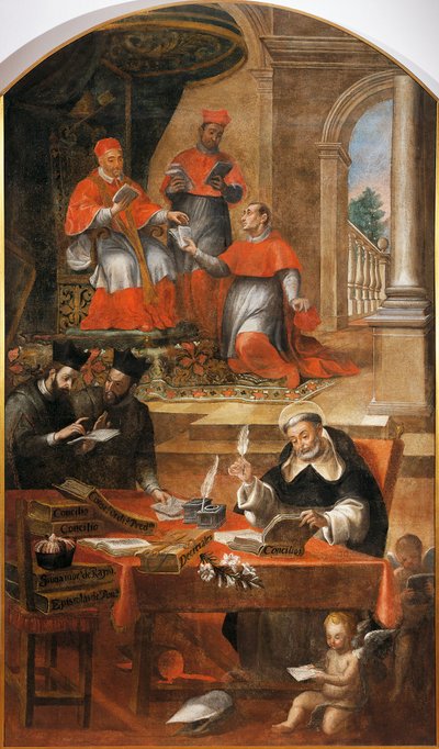 St Raymond of Penafort, advisor to Pope Gregory IX by Alonso Antonio Villamor