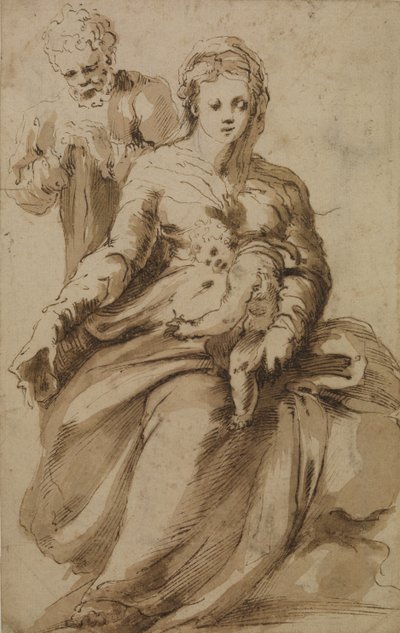 Holy Family, c.1637 by Alonso Berruguete