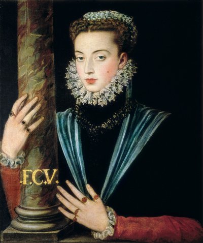 Portrait of Joan of Spain (Juana de Austria) by Alonso Sánchez Coello