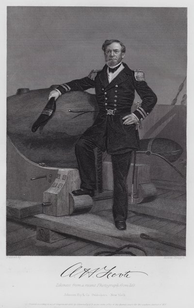 Andrew Hull Foote by Alonzo (after) Chappel