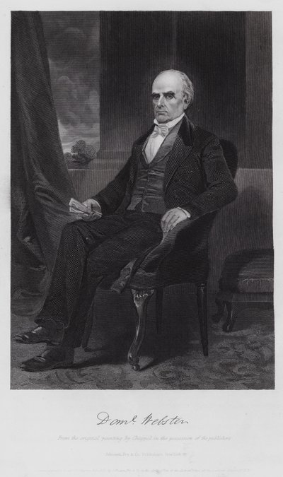 Daniel Webster by Alonzo (after) Chappel
