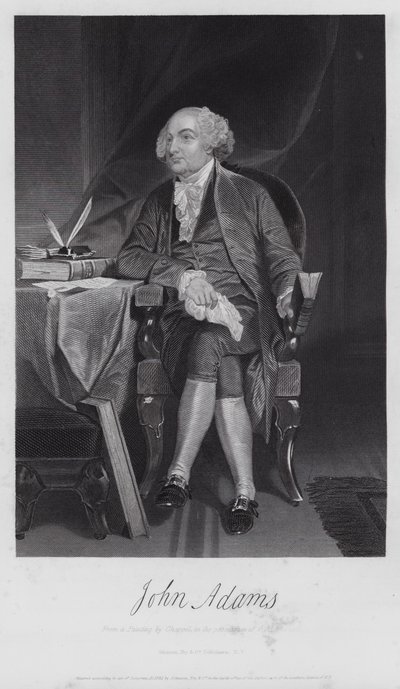 John Adams by Alonzo (after) Chappel