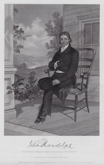 John Randolph by Alonzo (after) Chappel