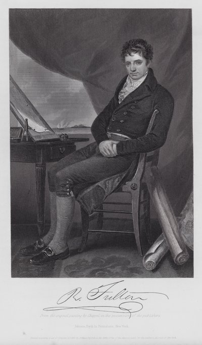 Robert Fulton by Alonzo (after) Chappel