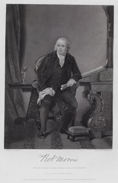 Robert Morris by Alonzo (after) Chappel