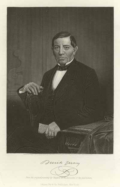 Benito Juarez by Alonzo Chappel