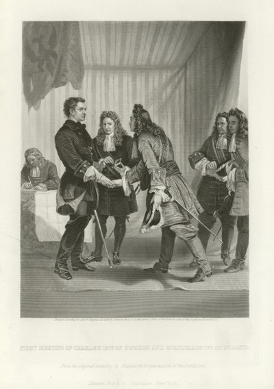 Charles of Sweden and Stanislau by Alonzo Chappel