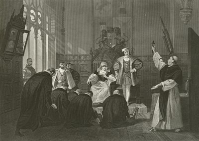 Deputation of Jews before Ferdinand and Isabella of Spain, 15th Century by Alonzo Chappel