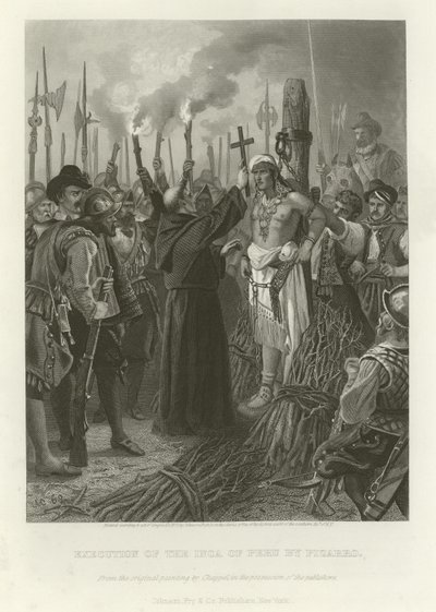 Execution of the Inca by Alonzo Chappel