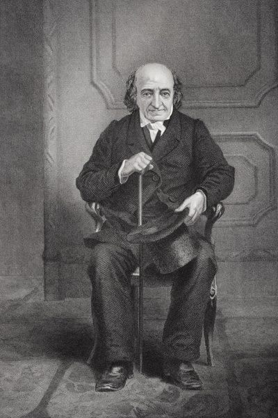 Portrait of Albert Gallatin (1761-1849) by Alonzo Chappel