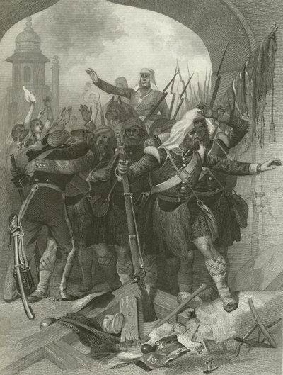 Relief of Lucknow by Sir Henry Havelock, 1857 by Alonzo Chappel