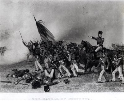 The Battle of Chippewa, General Scott Ordering the Charge of McNeil