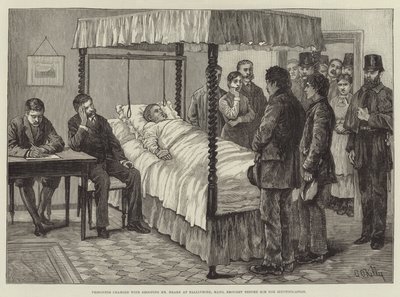 Prisoners Charged with Shooting Mr Hearn at Ballinrobe, Mayo, Brought Before Him for Identification by Aloysius O