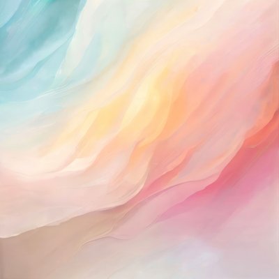 Dreamy Pastel Abstract by Alpenglow Workshop