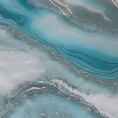 Flowing Aqua Agate by Alpenglow Workshop