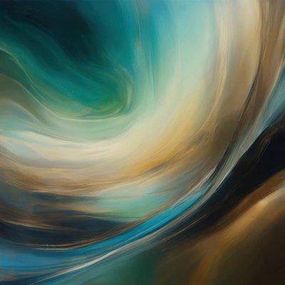 Fluid Earth Swirl by Alpenglow Workshop