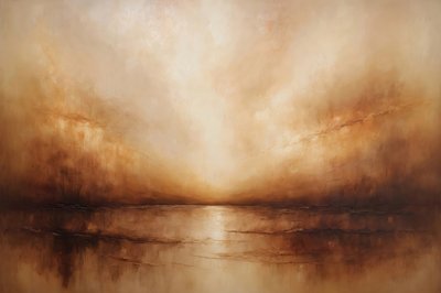 Golden Horizon Landscape by Alpenglow Workshop