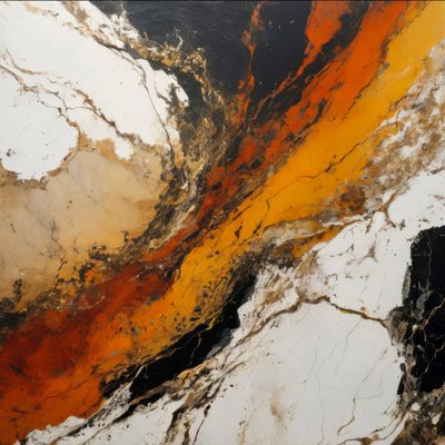 Molten Marble Flow by Alpenglow Workshop