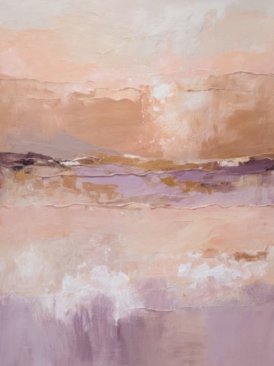 Peach Lavender Dream by Alpenglow Workshop