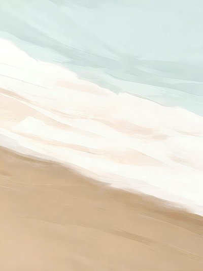 Soft Beach Waves by Alpenglow Workshop