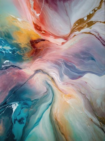 Vibrant Ethereal Flow by Alpenglow Workshop