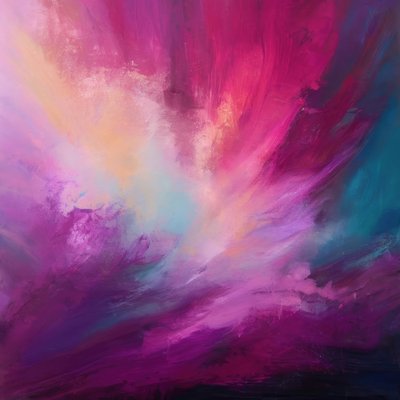 Vibrant Ethereal Swirl by Alpenglow Workshop
