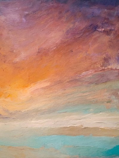 Vibrant Sunset Horizon by Alpenglow Workshop