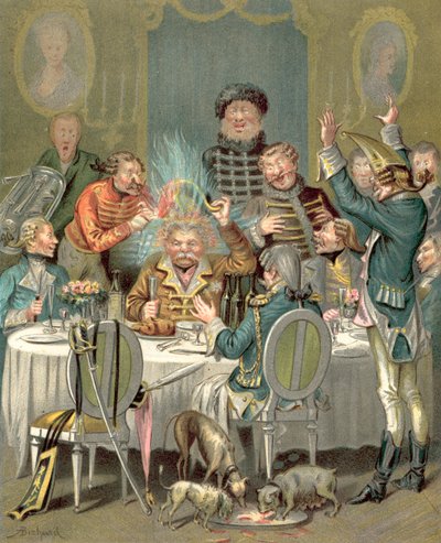 Adventures of Baron Munchausen by Alphonse Adolphe Bichard