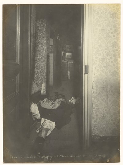Discovery of the Corpse by Alphonse Bertillon